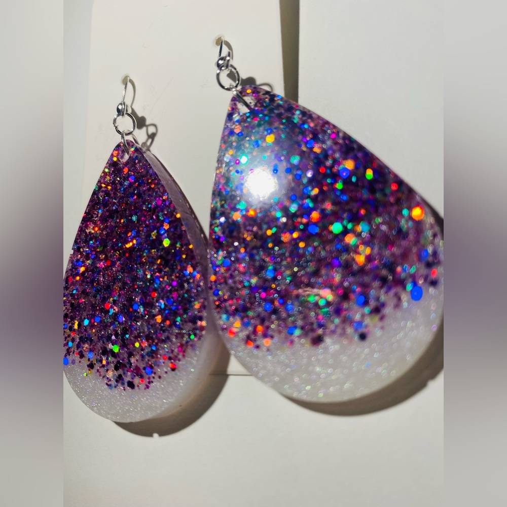 Teardrop earrings